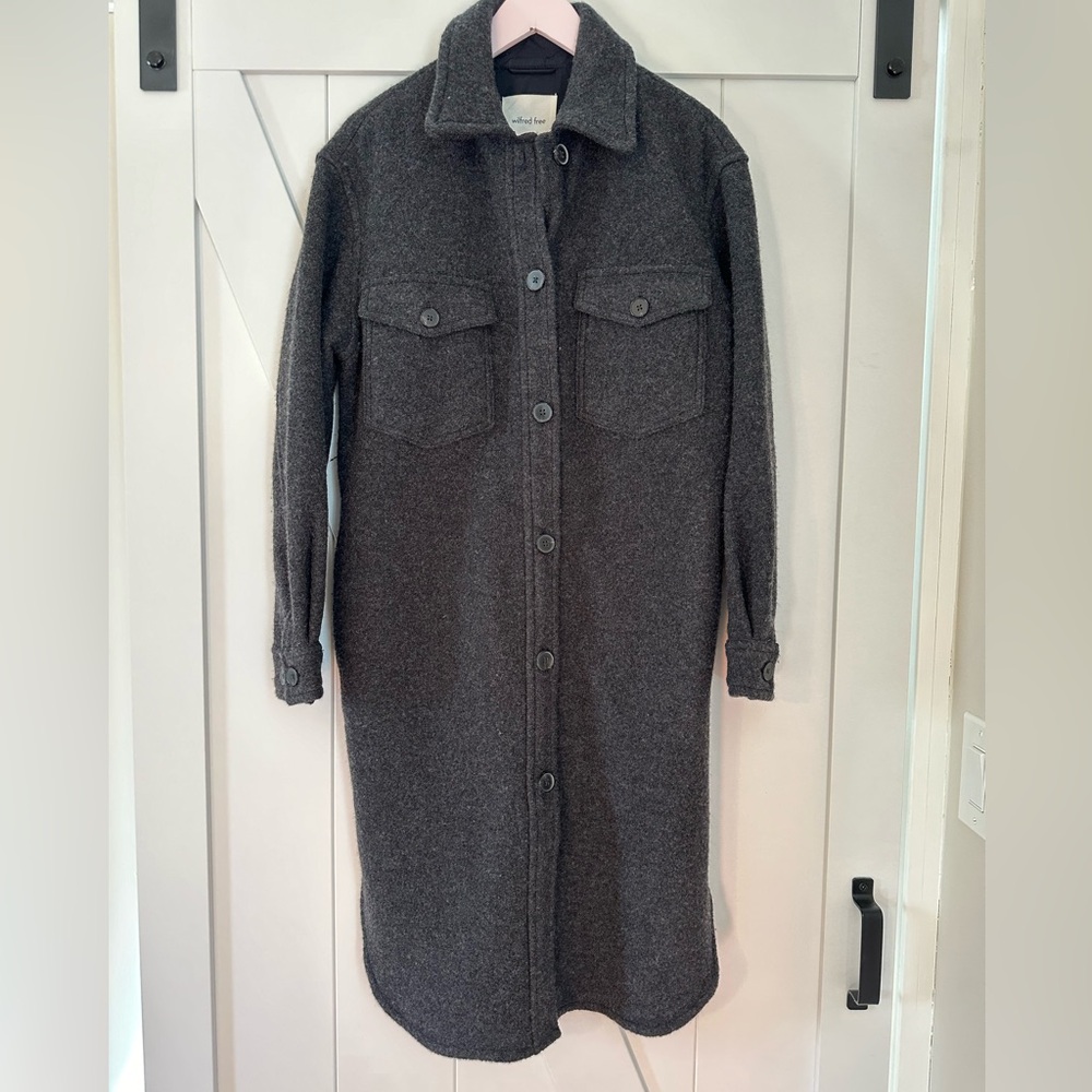 Aritzia Wilfred Ganna Long Jacket Small
